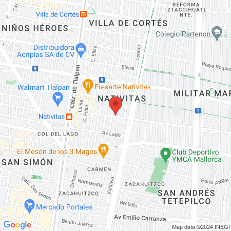 Nutrióloga Mariana Chávez map