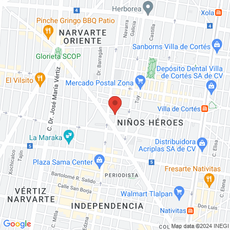 Velasco Studio map