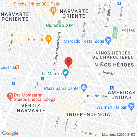 oh lala beauty bar map