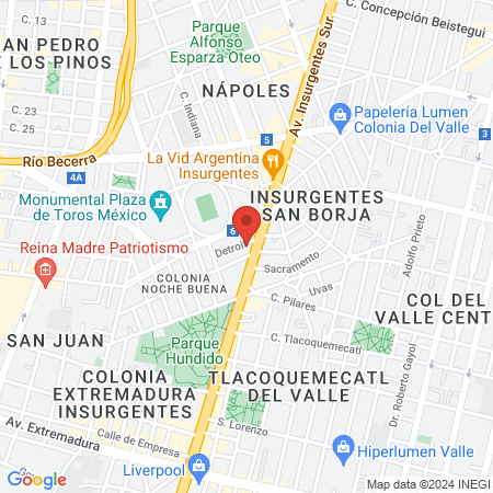 Milling Center y Laboratorio Dental map