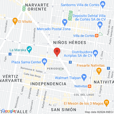 Beauty studio adahi diaz map