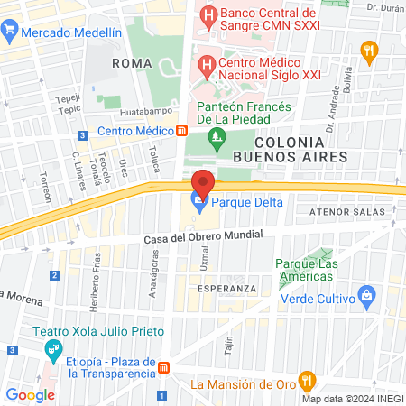 HAPPY laser Delta map