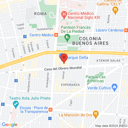 D' Galery by Enrique Bricker map