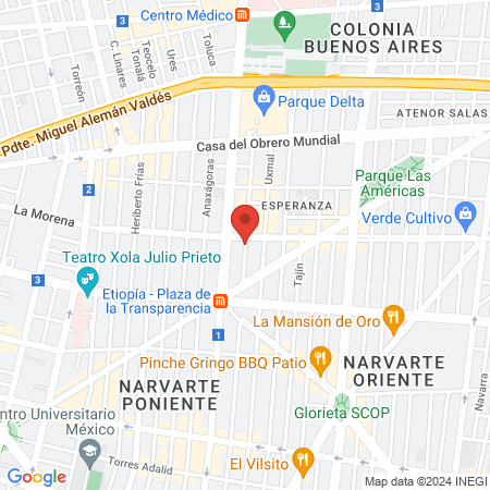 PELUQUERIA Palacio map