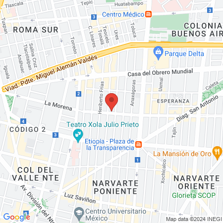 EON Barber and Spa map