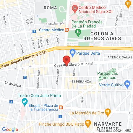 Mi Consultorio Parque Delta map