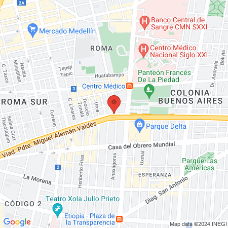 Ruben Pagaza Pagaza Ramírez Médico General Ciudad de México map