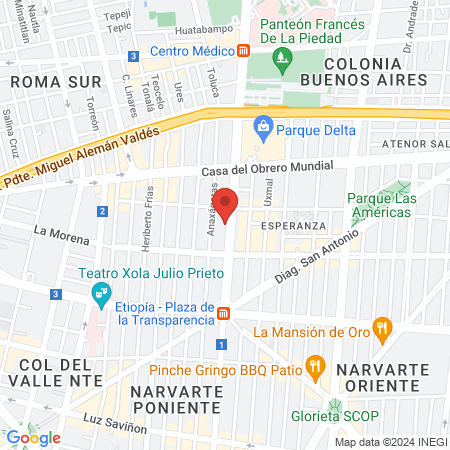 Delta Gatos | Hospital para Gatos map