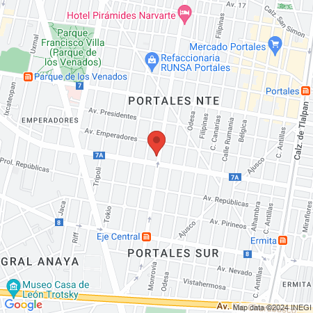 Clinica Dental Dr Amado map