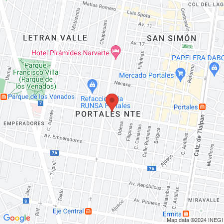 Fundación para el desarrollo del cerebro map