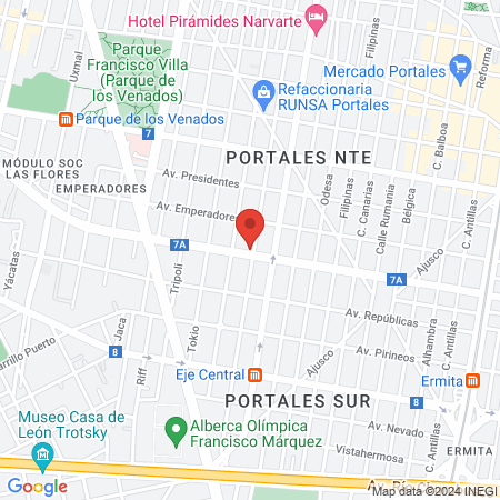 Felix Armando Ambrosio Gallardo map