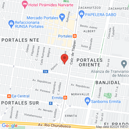 Consultorio Medico Dr. Zeineb Albor map