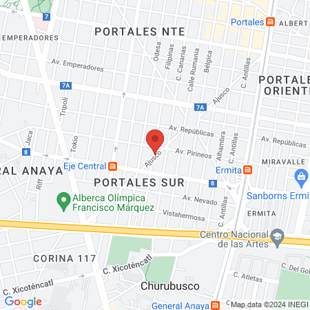 Estética y Spa Beauty&Body map