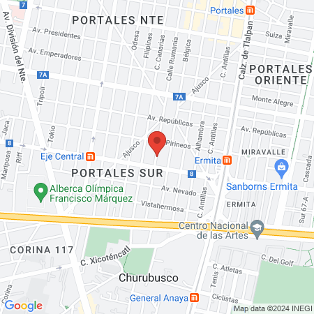 Rehabilitación y Cosmética Dental map