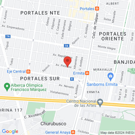 Cepillarte Dra. Diana Contreras map