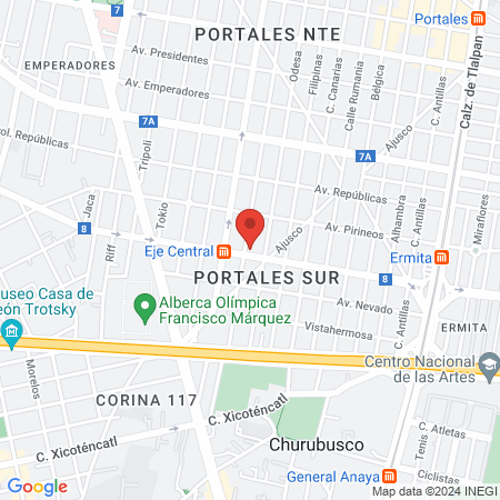 Podólogos Al Pie map