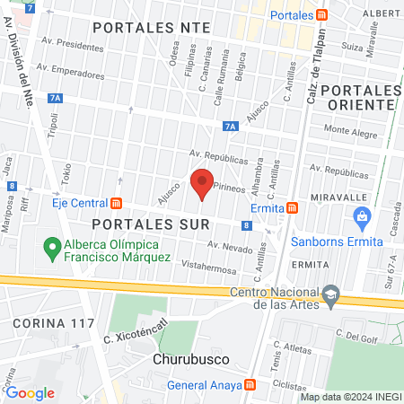 Guerrero Ramos Jose Raul map