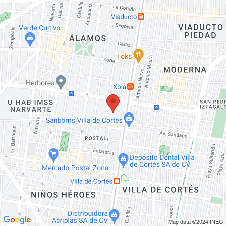 SPA en CDMX - AquaSpa map