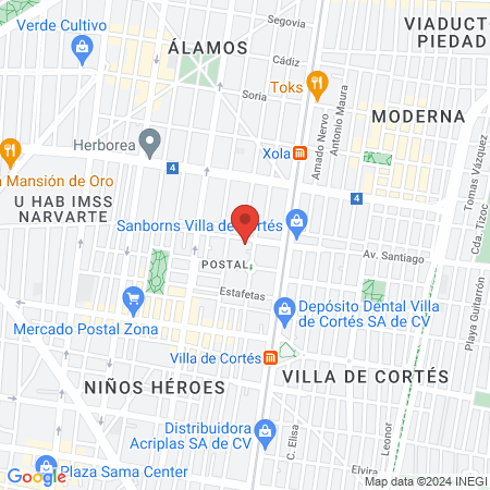 Arte Dental México map