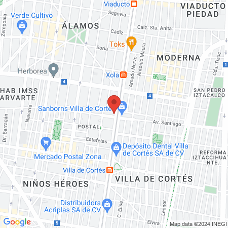 ORTODONCIA DENTAL map