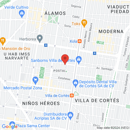 Doza Dental Esthetic map