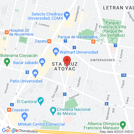 Extasia SPA &Terapia Integral map