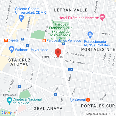 Dentista Mariana Escamilla map