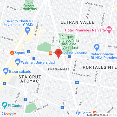 PODOLOGY DIVISION DEL NORTE map