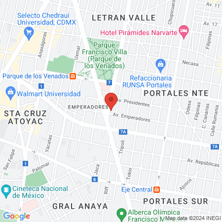 Audex Portales Aparatos Auditivos map