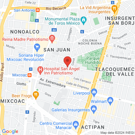 CIRUJANO DENTISTA map