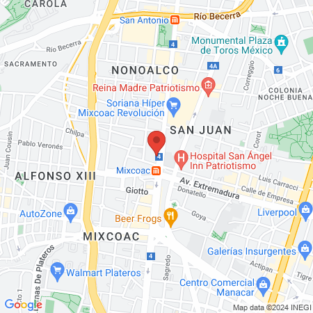 Corporativo Dental map