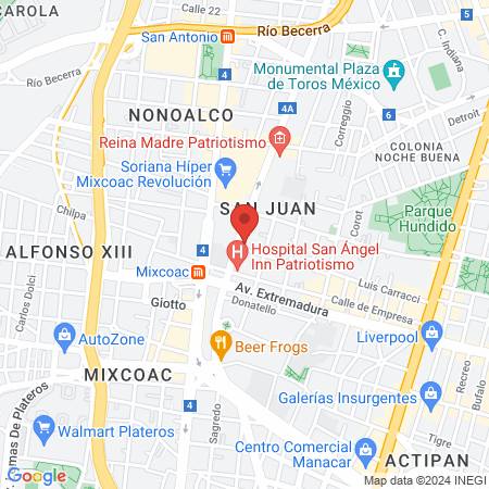 Medicina Fisica Deportiva map