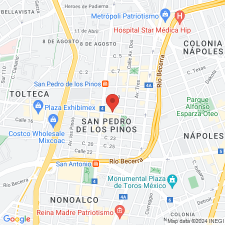 Estética Estilos map