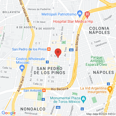 Orthos&Smile. Especialidades Dentales map