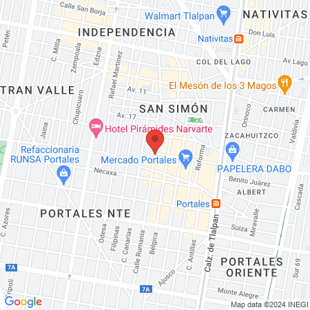 Estilo y Belleza Salón de Belleza Unisex map