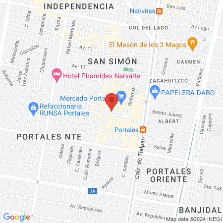 Consultorio Dentista map