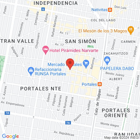 Dr. Enrique Vazquez Garcia map