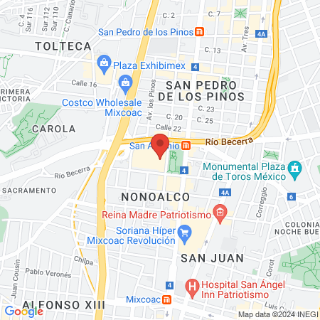 GRUPO PODOLOGY S.A DE C.V. map