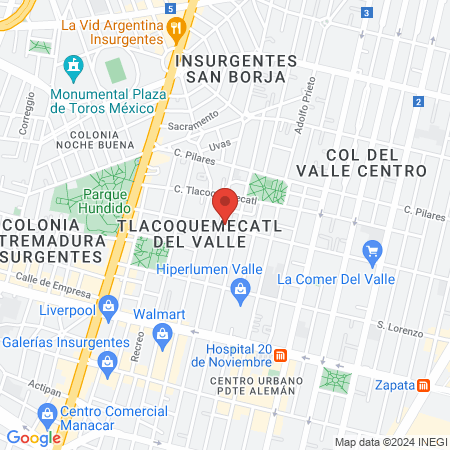 Consultorio medico map