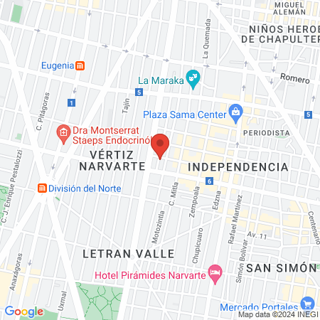 Antonio Ventura salón de coiffure map