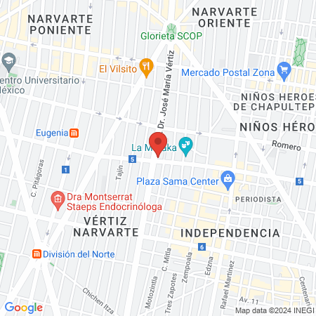 Consultorio Dental map