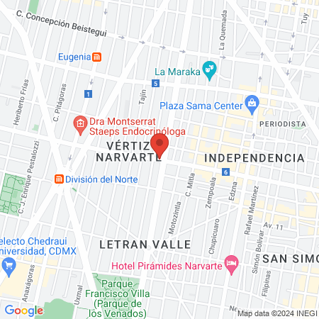 Dr. Jorge Gónzalez map