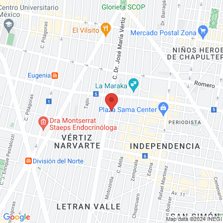 Real Morelos Irma Dra map