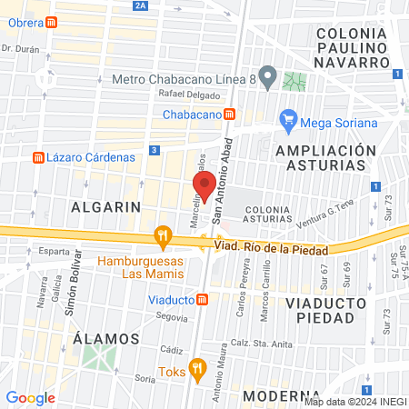 Salon lash natura map