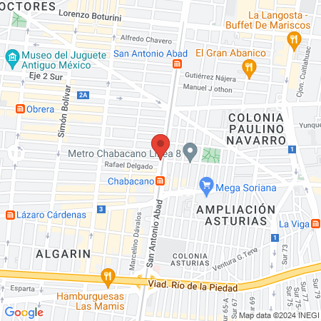 Peluqueria map