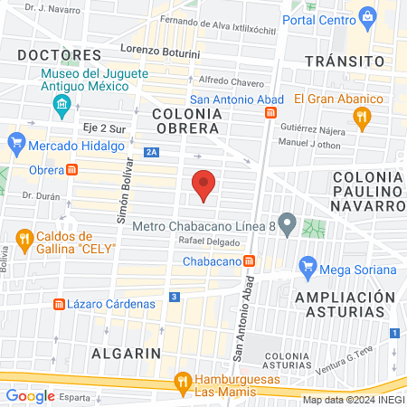 Centro Terapeutico Bioos map