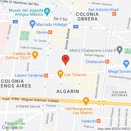 Consultorio Dental Dra. Quesada map