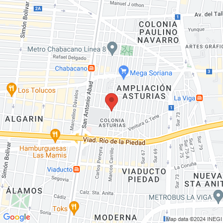 clinica veterinaria map