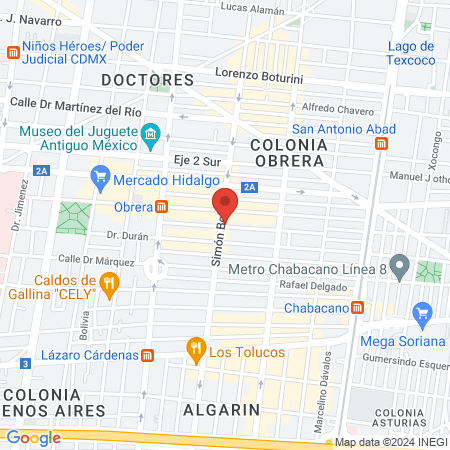 Clínica Veterinaria Lechuga y Nacho map