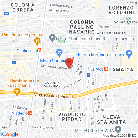 Maeva Diseño e Imagen map